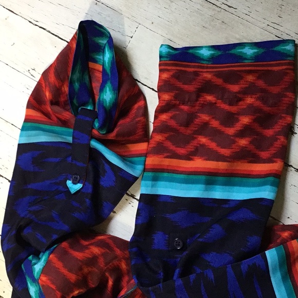 Laundry by Shelli Segal multicolored tunic dress - Picture 4 of 7